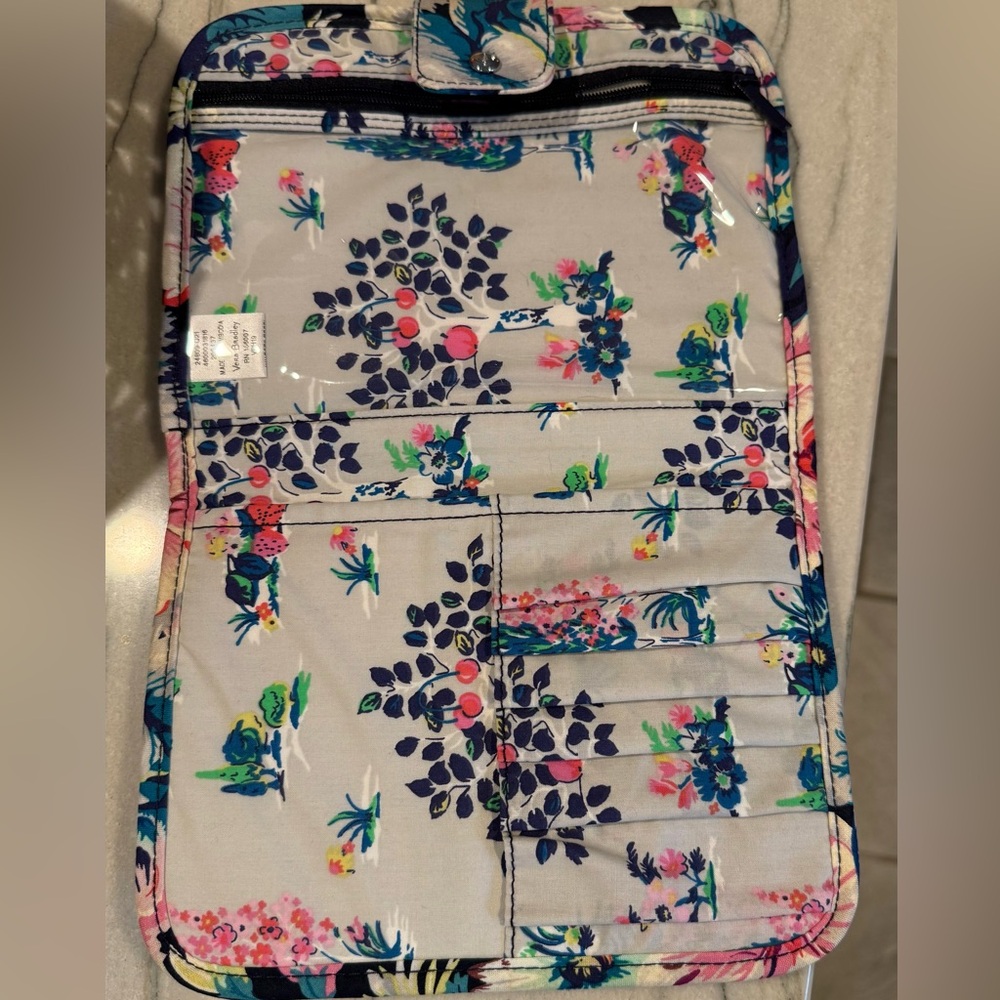 Vera Bradley Multicolor Floral Jewelry Case